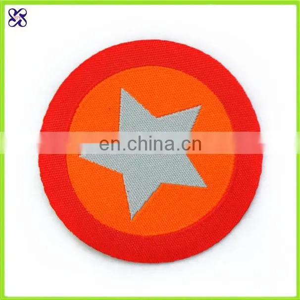 fashion clothing iron on woven care label