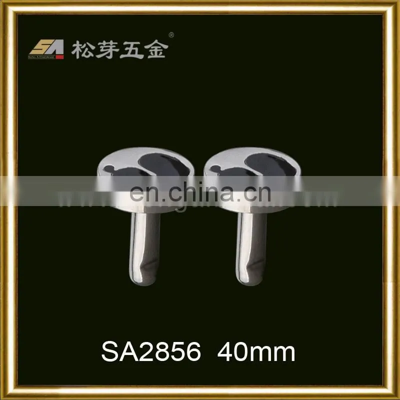 New fashon Custom Design Zinc Alloy Black Oil Filled Rivet