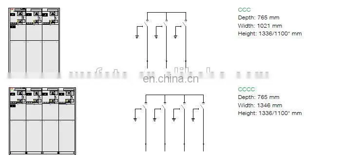 ABB SafeRing 12-CCCV ABB Ring Main Unit ABB RMU