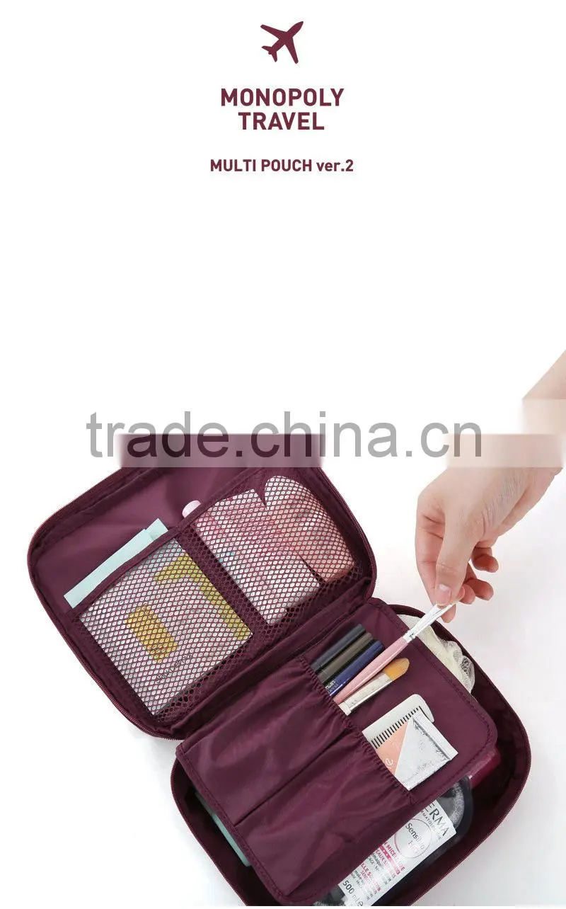 Multi-Functional Waterproof Travel Toiletry Wash Cosmetic Bag Makeup Storage Case Storage Bags