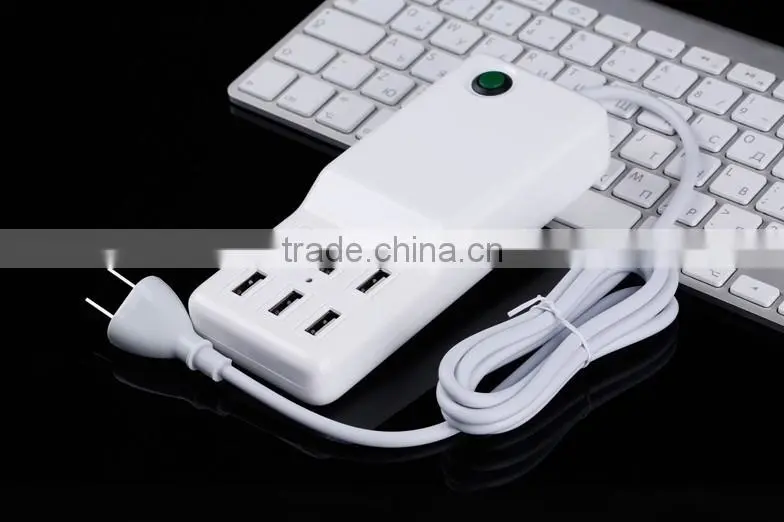 hot new products for 2015 6 port usb charger,5V 12A usb wall charger,6 usb universal charger,wall charger