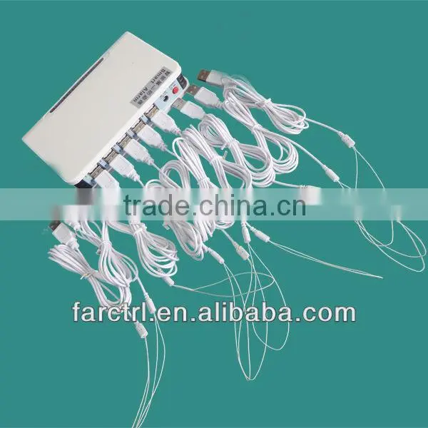 Loop mobile security system for mobile phone display alarm holder