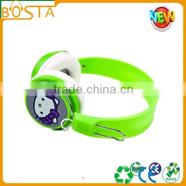 Good quality colorful fashion stylish funny animation stereo custom headphone