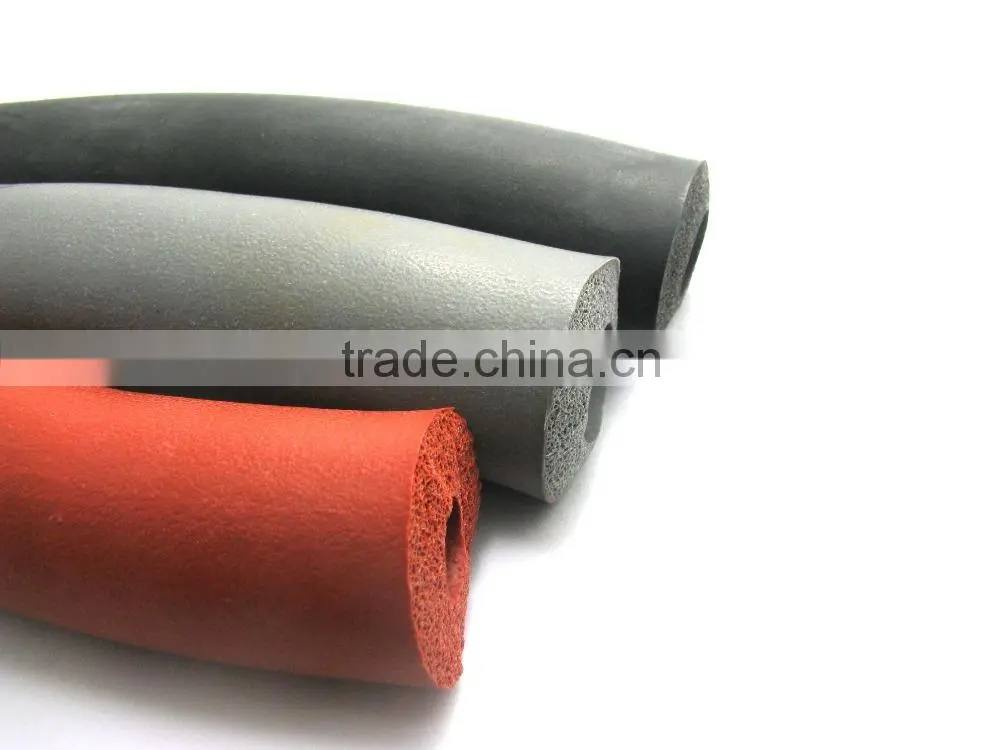 1'' soft silicone round rubber foam