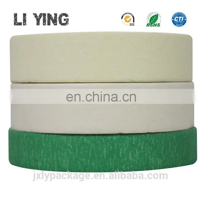 Manufacturer Single Side Thick Rubber Carpet Adhesive Crepe Paper Abro Masking Tape