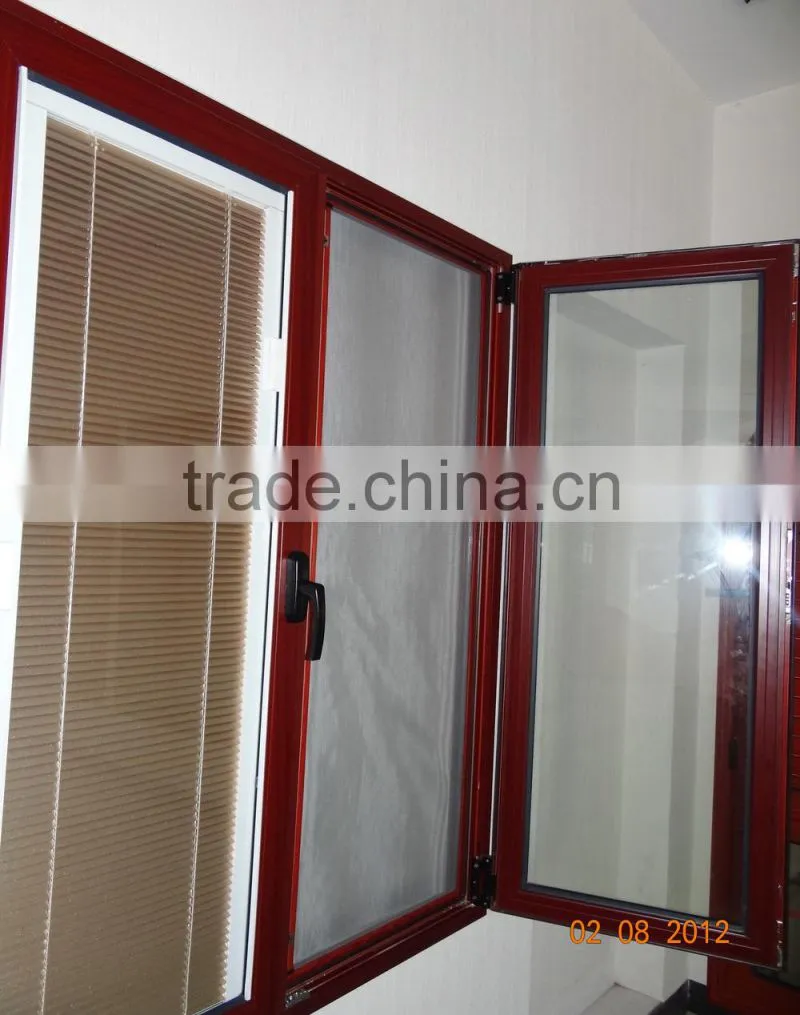 Nice and easy to operate roll up fly screen for aluminum window