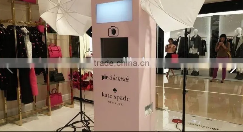 Integrated Photobooth High Quality Design Wedding Photo Kiosk for Rental