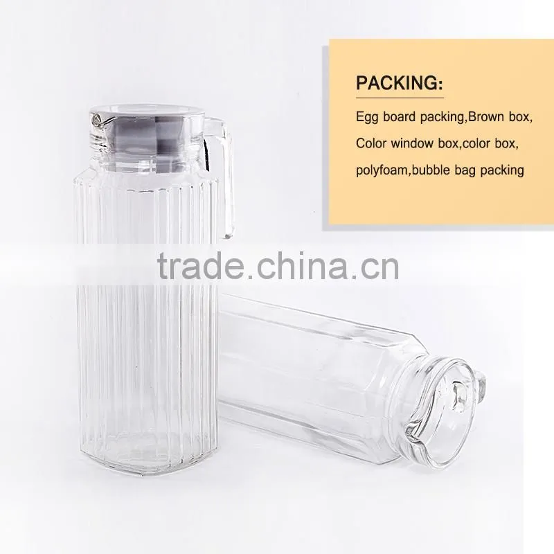 Glass pitcher/ glass tumbler /drinkware set