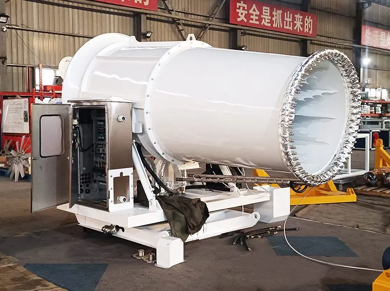 Mining Dust Control with Fog Cannon Systems