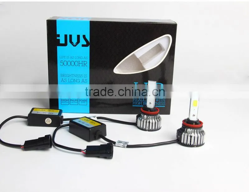 Factory price 25w 3000LM LED headlight bulbs lamp type 12v 24v H4, H7, H8, H9, H11, 9005, 9006 led headlight conversion kit