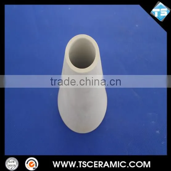 Wear Resistance Alumina Ceramic Cone -Shaped Tube for Coal Industry