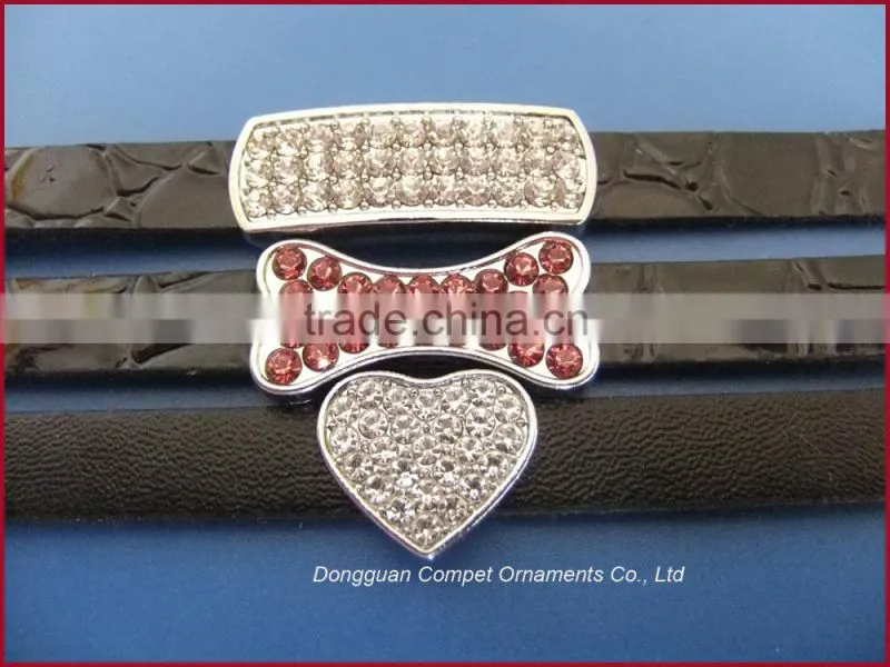 10mm slide horseshoe charm,the metal horseshoe,diamond horseshoe charm