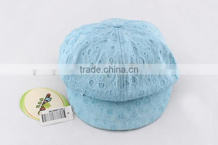 2015 Brand New Children Hats Girl Fashion Leopard Beret Baby Caps for Sale