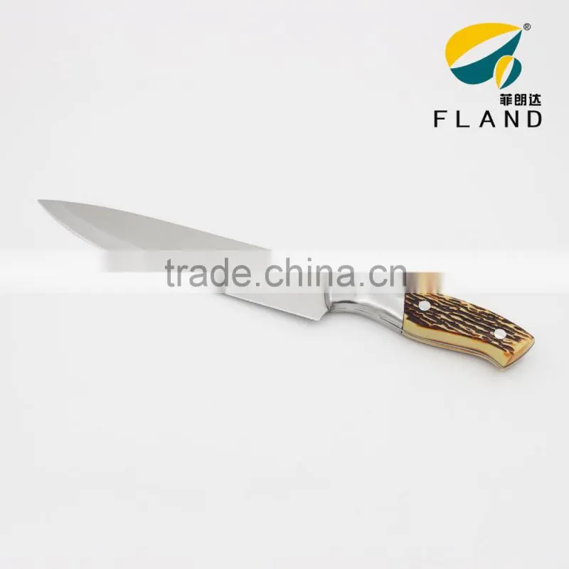 YangJiang Stainless steel blade with bone-like POM handle paring knife/fruit knife