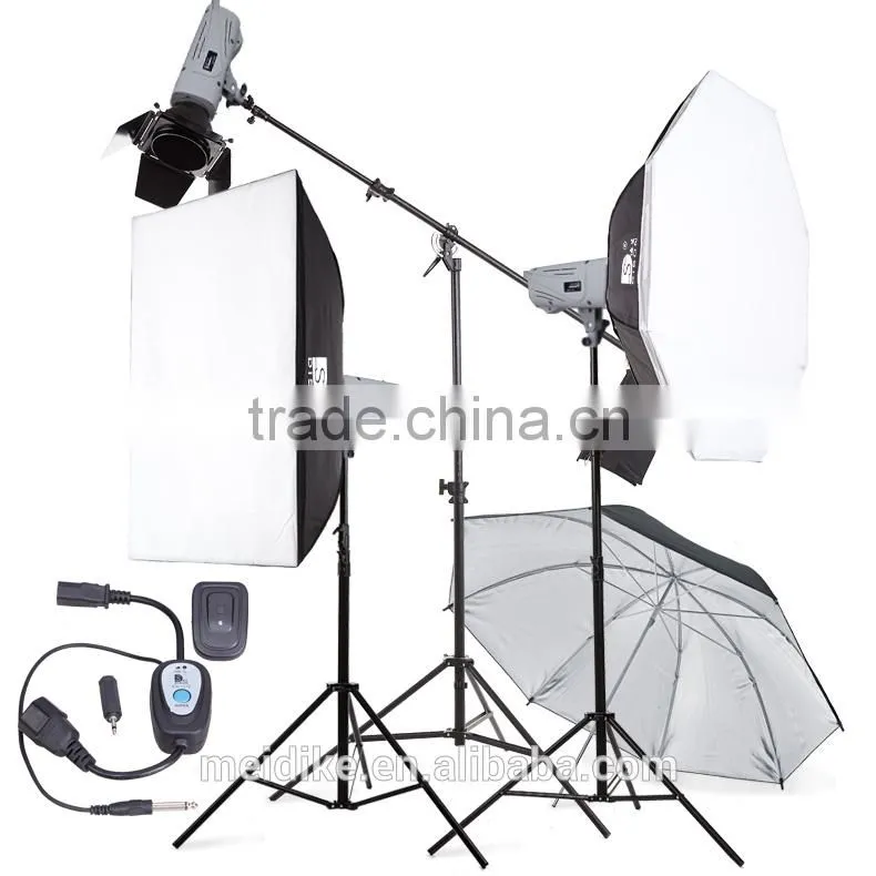 Digital photo flash photo strobe studio kit