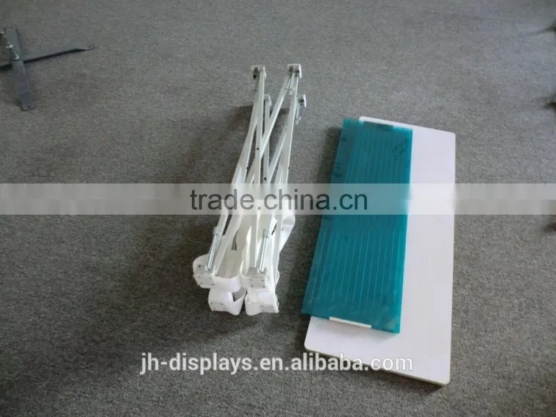 2015 hot sale fabric pop up counter.fabric banner stands