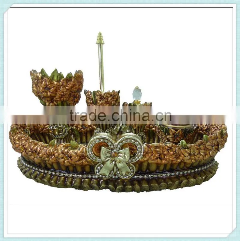 hotesales polyresin dresser set