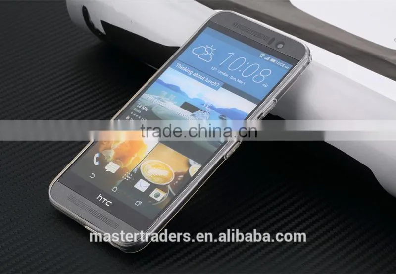 Original USAMS Yuanse Series Clear Soft TPU Back Case For HTC One M9 MT-3188