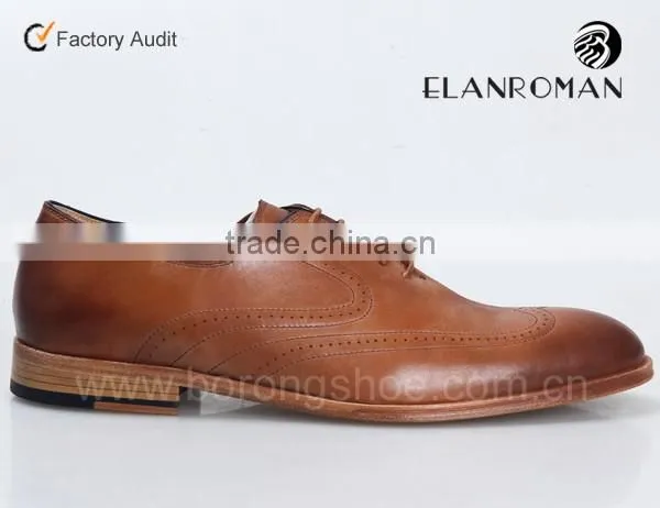 Hot sale genuine leather oxford shoes italian formal shoes manufacturer