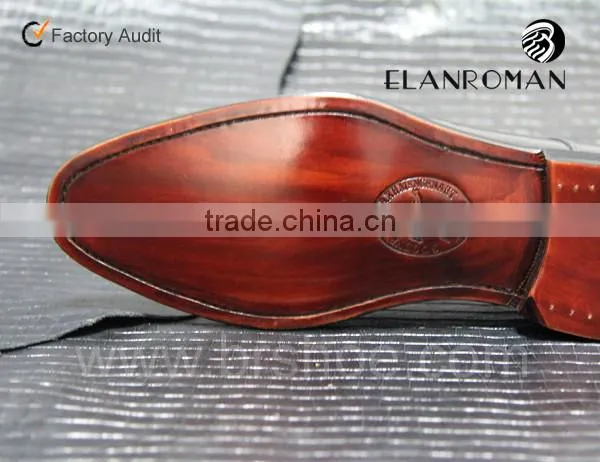 Fashion style handmade men goodyear welted shoes