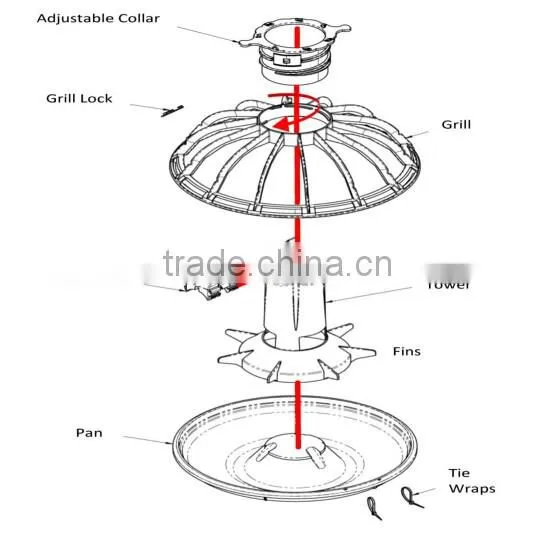 Made in China cheap but good quality equipment poultry farm fans