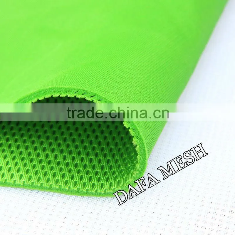 100% polyester sandwich fabrics for sports shoes