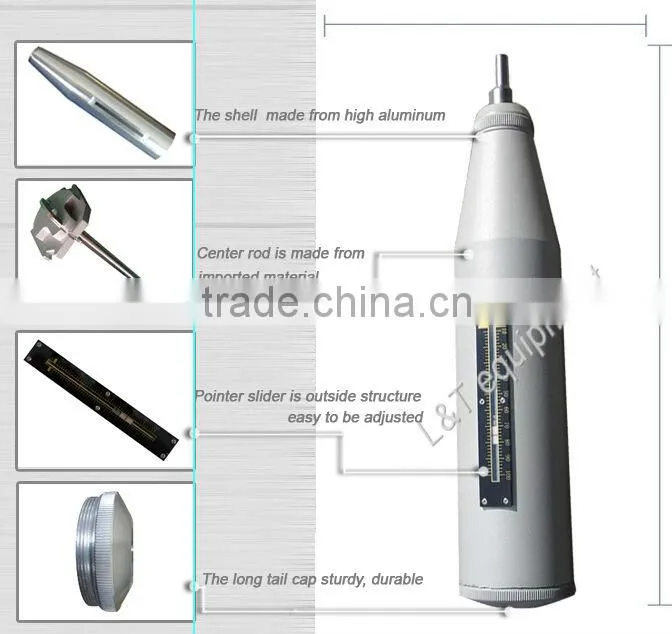 Manufacture Direct Supply concrete testing rebound hammer