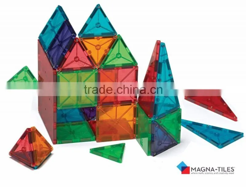 Magnetic Stick N Stack 3-D Magnetic Plates 100pcs Sets