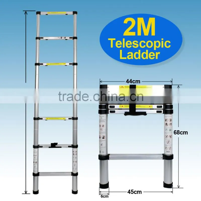 Extension Telescoping Aluminum Ladder WorkSite Required Work