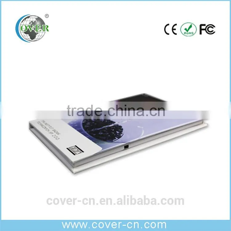 Custom Lcd Video Brochure Card, Advertising Video Card, video greeting card