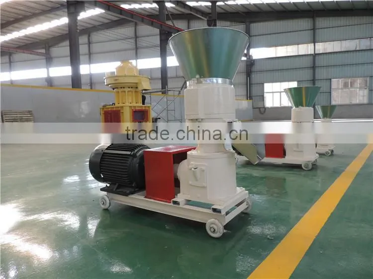 energy saving biomass flat die animals feed pellet machine