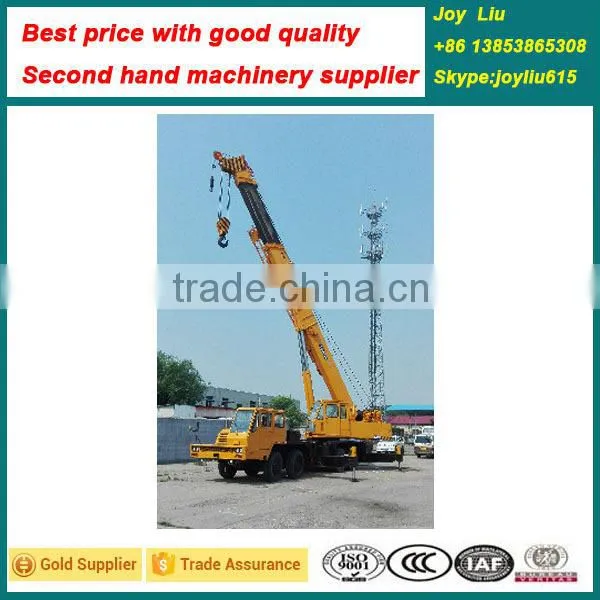 Best quality lowest price XCMG cheap crane machines, 50 ton crane