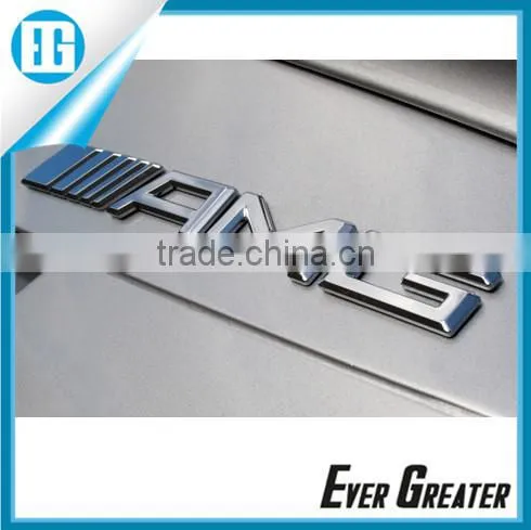 Adhesive car decorations dome badges Custom Chrome auto badge logo Customaluninum Emblems auto metal emblems badges