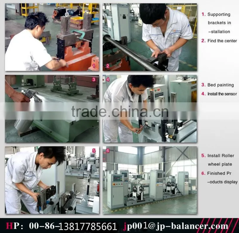 Balancing machine for Turbine