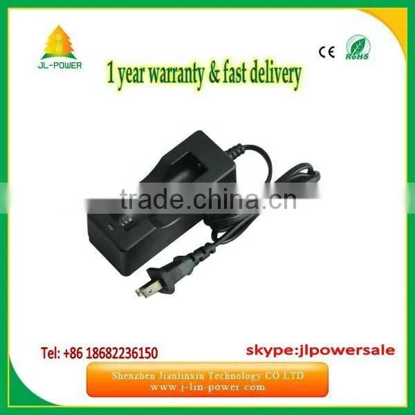 18650 black smart solar Battery Charger (110V~240)