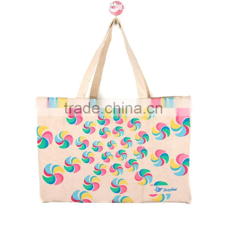 2015 factory wholesale shopping bag handbags cotton bag for mother