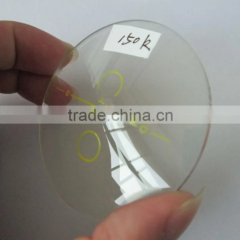 1.523 glass and 1.56 resin progressive pgx lenses for eyeglasses