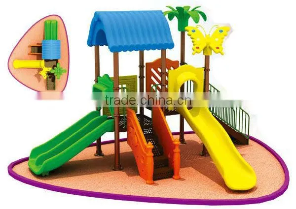 butterfly small plastic kids slide