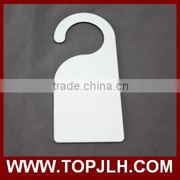 Promotional advertising MDF door tag cheap door hangers