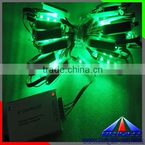 0.72W for letter channel lighting led module ,smd5050 ws2801 waterproof smart pixel rgb led module led madrix