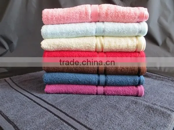 China supplier the big one highly asorbent personalized solid bath towel