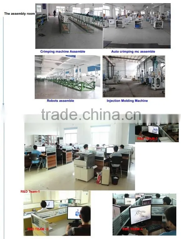 Round plug injection molding machine