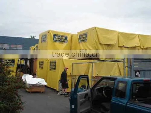 100%Polyester Vinyl Storage Tarps