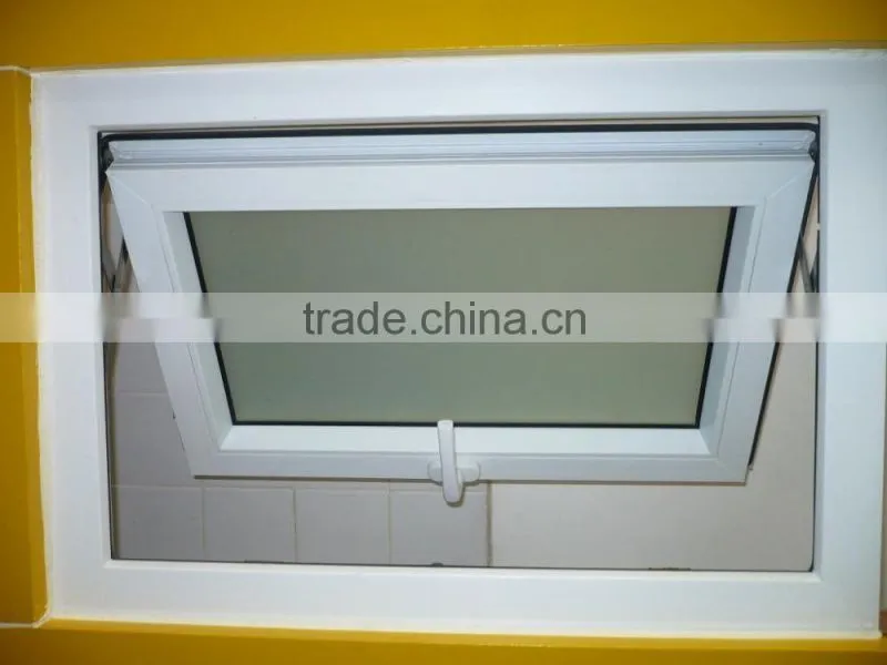 PVC Top hung window with Retractable screen