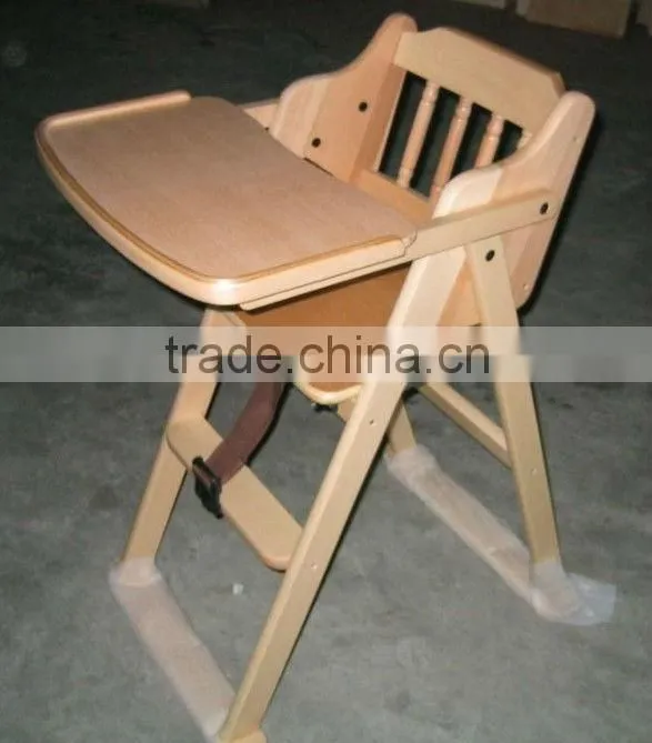 XN-LINK-C05 Wooden baby high chair