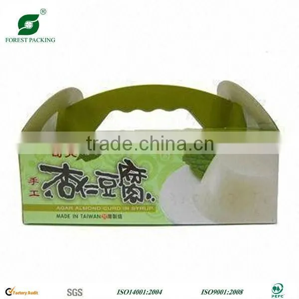 GREEN PACKAGING BOXES WITH HANDLE