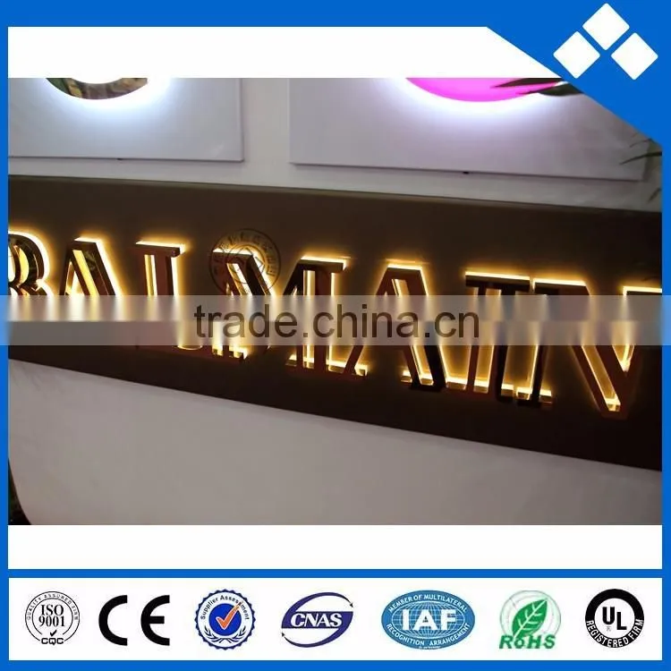 3d logo sign , led channel letter , light box
