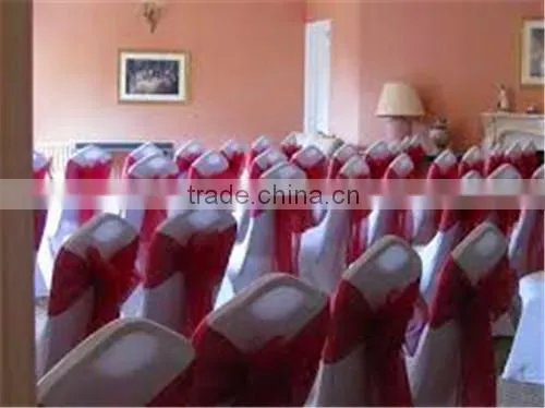 Organza Chair Sashes for Wedding and Banquet