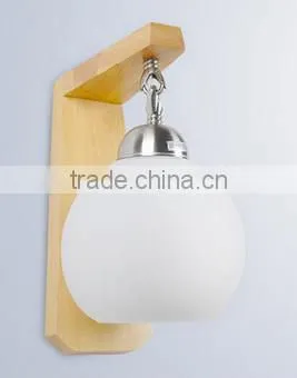 small wall lamp, wall lamp for hotel, corridor wall lamp, wood base wall lamp