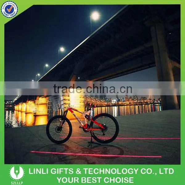 dry battery laser rear light for bicycle